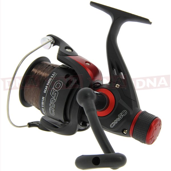 2 x NGT CKR50 Coarse Spinning Fishing Reel With 8lb Line Rear Drag Float 