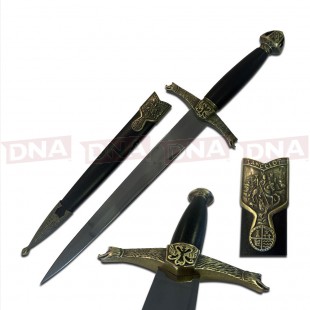 15" Medieval Short Sword - Bronze