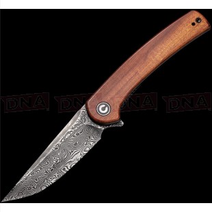 Civivi C19026BDS2 Mini Asticus Linerlock Knife Open On Black