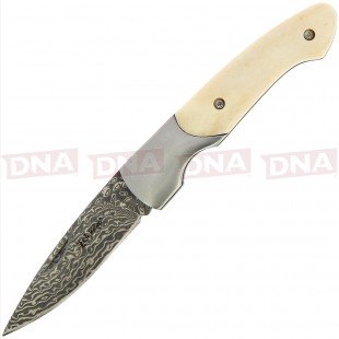 Elk Ridge ER-968WB Manual Damascus Lock Knife