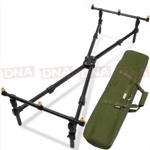 NGT Cross 3 Rod Pod with Case