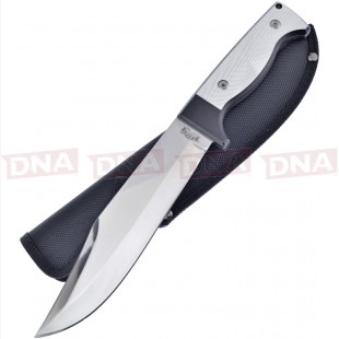 Frost Cutlery FFC114 Large Recurve Mirror Fixed Blade Bowie Knife