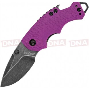 Kershaw KS8700PURBW Shuffle Linerlock Knife - Purple Open
