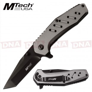 MTech USA Bearing Assist Grey Folding Knife