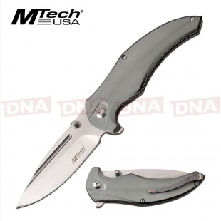 MTech USA Sleek Bearing Assist Grey Folding Knife