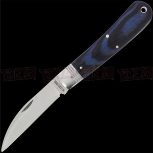 Rough Ryder RR2181 Denim Micarta Slipjoint Swayback EDC Knife
