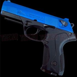 Bruni Blue P4 8mm Beretta Style Blank Firing Pistol