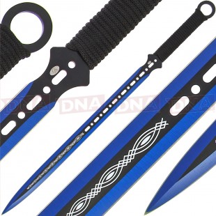 Albainox 32419 Canes Cutter Blue Ninja Sword