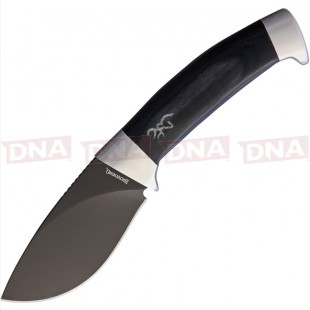 Browning BR0371 Black Laminate Skinner Fixed Blade Knife Open