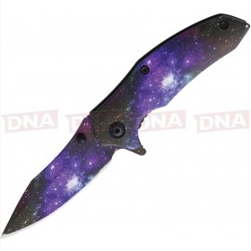 Rough Ryder RR2129 Galaxy Space Linerlock Knife