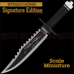 Rambo First Blood Part II MINI Officially Licensed Signature Edition Knife