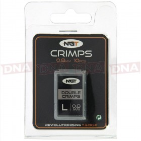NGT Crimps 0.8mm 10pc