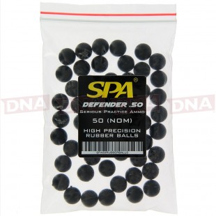 50 SPA Defender Cal.50 Precision Rubber Balls