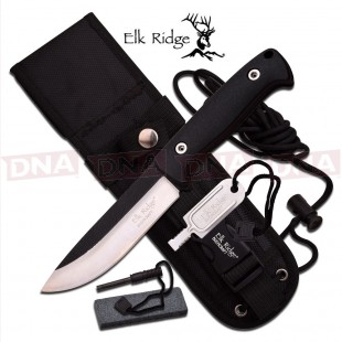 Elk Ridge ER-555BK Fixed Blade Survival Knife