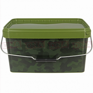 NGT 12.5L Square Camo Bucket with Metal Handle Main
