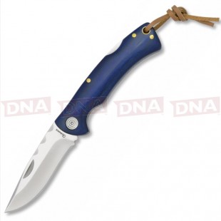 Albainox Blue Stamina 18330 Traditional Back Lock Pocket Knife