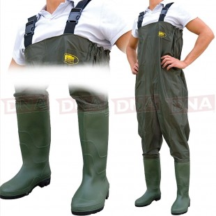 Lineaeffe Green All Weather Waders Main