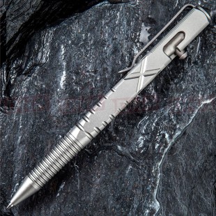 Civivi CIVCP01A C-Quill Aluminium Bolt Action Pen in Silver