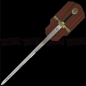 C-900G Medieval Sword with Brass Handle 