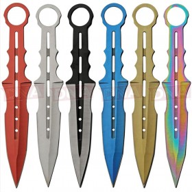 6pc Rite Edge CN211555 Multicolour Throwing Knife Set