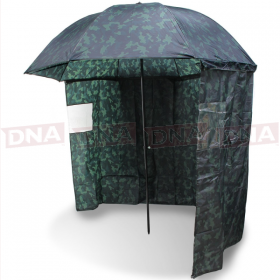 NGT 45" Camo Brolly with Zip on Side Sheet