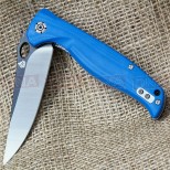 QSP Gavial Slender Bearing Assist Lock Knife - Blue