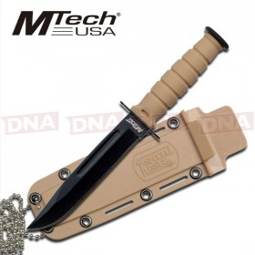 MTech Special Issue Clip Point Knife - Tan