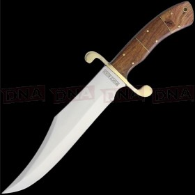 Rough Ryder RR2007 Wooden Handled Bowie Fixed Blade Knife