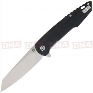 QSP Phoenix QS108C1 Liner Lock Knife Black Stonewashed G-10