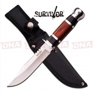 Survivor HK-781S Redwood Saw Back Fixed Blade Knife