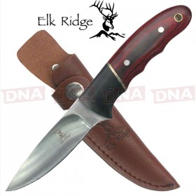 Elk Ridge Mirror fixed Blade Pakkawood Knife