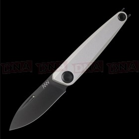 Acta Non Verba Z050 DLC Sleipner EDC Knife in Silver