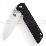 QSP G10 Lock Knife - Black Part Open