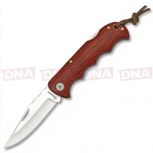 Albainox Micarta 18357 Wooden Back Lock Pocket Knife