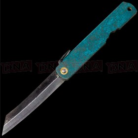 Higonokami HIGO153 Koriwa Turquoise EDC Knife