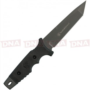 Smith & Wesson SW7 Tactical Tanto Fixed Blade Knife Open