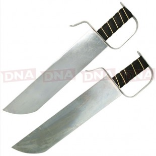 Twin Chinese Butterfly Swords