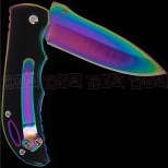Golan GOL-EDC-01RB 2.75" Rainbow Trim Gentleman's Folding EDC Knife