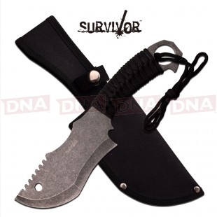 Survivor Modified Cleaver Fixed Blade