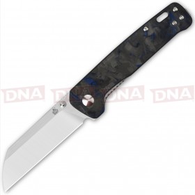 QSP QS130-TBL Parrot Linerlock Knife | Blue Carbon