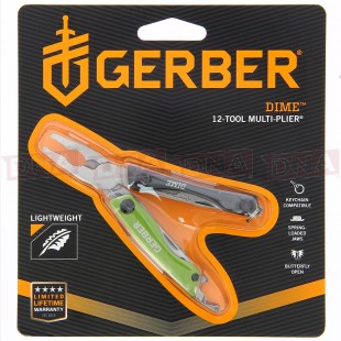 Gerber G-1132 Dime Multi-tool in Green