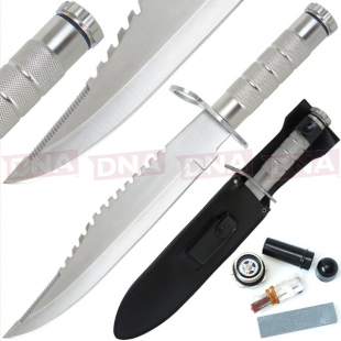 Dundee Style Survival Knife + Kit