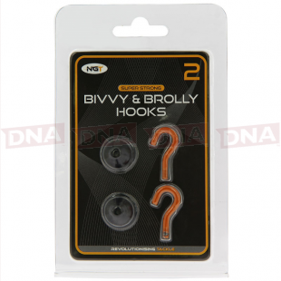 Pack of Two Magnetic Bivvy Hooks