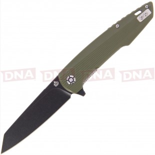 QSP Phoenix QS108B2 Liner Lock Knife Green G-10