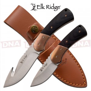 Elk Ridge ER-200-10BK Fixed Blade Knife Set