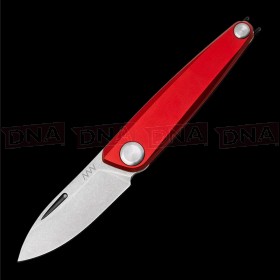Acta Non Verba Z050 Sleipner EDC Knife Red