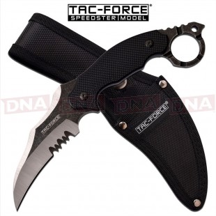 Tac-Force TF-FIX002SW Stonewash Karambit Fixed Blade Knife